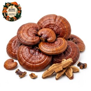 reishi Cogumelo Reishi (Ganoderma lucidum) Desidratado